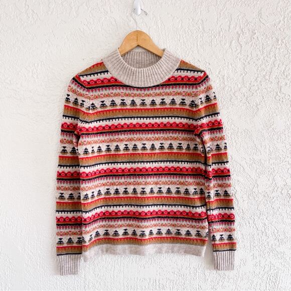 J. Crew Sweaters - J. Crew | Fair Isle Lambswool Multicolor Sweater